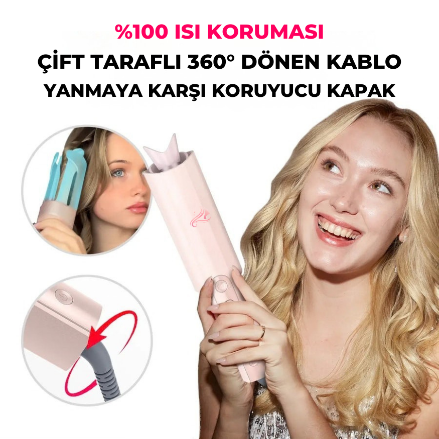 Belanvior™ Otomatik Bukle Saç Maşası