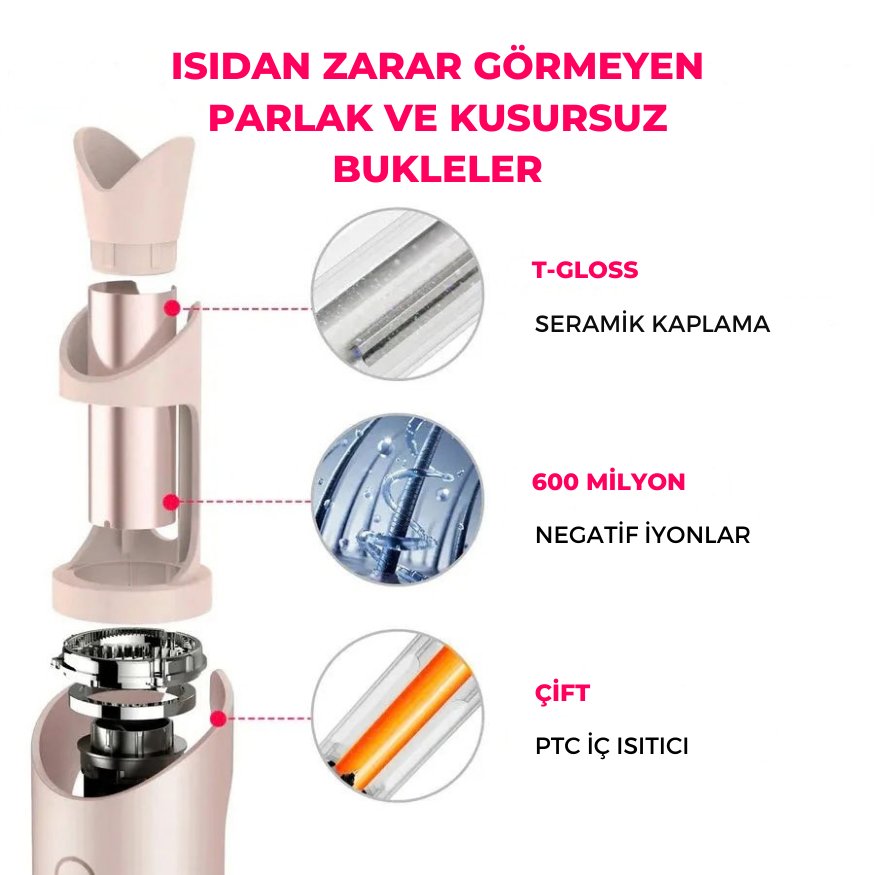 Belanvior™ Otomatik Bukle Saç Maşası